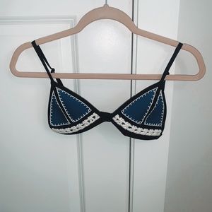 triangl inspired bikini top